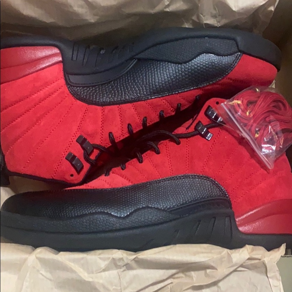 Air Jordan 12 “Reverse Flu Game”